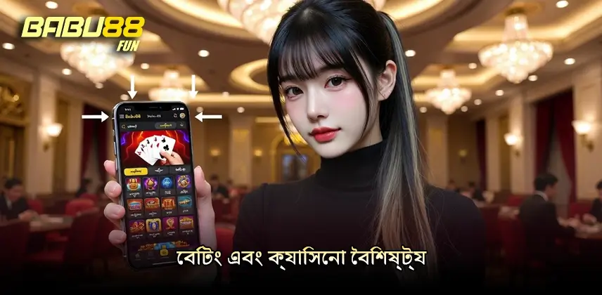 নিশ্চিত করুন বেটিং এবং ক্যাসিনো বৈশিষ্ট্য সম্পর্কে জানেন